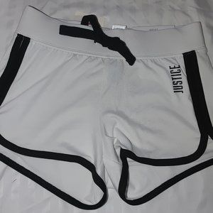 White active shorts